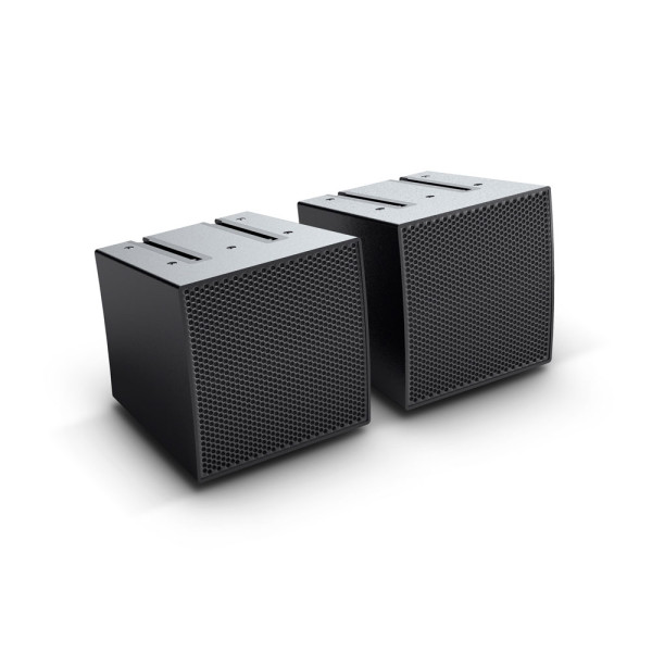 LD Systems CURV 500 S2 - 2 darab kiegészítő szatellit hangfal a hordozható array rendszerhez, fekete