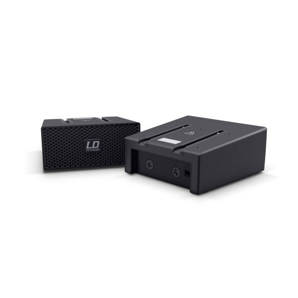LD Systems CURV 500 SLA T - SmartLink® 70/100 V-os plug and play adapter hordozható array rendszerhez, fekete