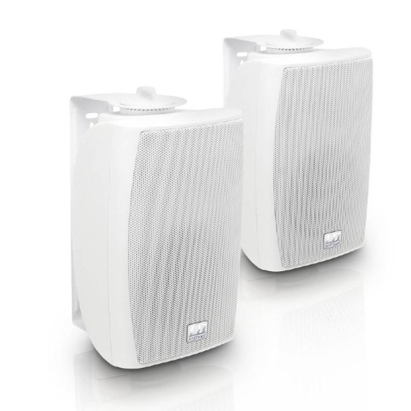 LD Systems CWMS 42 W - 4”-os kétutas, falra szerelhető hangszórópár, fehér