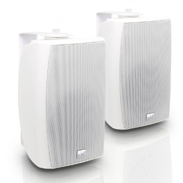 LD Systems CWMS 52 W 100V - 5,25”-os kétutas, falra szerelhető hangszórópár, 100 V fehér