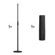 LD Systems DAVE 10 G4X STAND - hangfalállvány kerek talppal a DAVE 10 G4X-hez