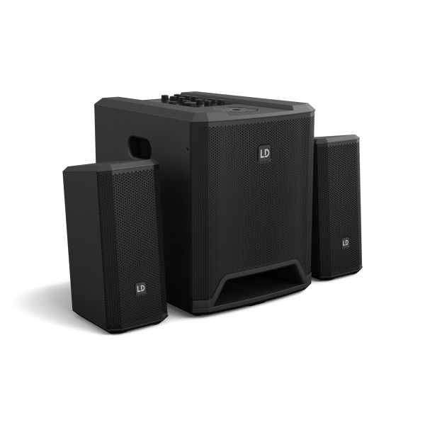 LD Systems DAVE 10 G4X - kompakt 10"-os aktív 2.1-es PA rendszer LD Systems DAVE 10 G4X - kompakt 10"-os aktív 2.1-es PA rendszer