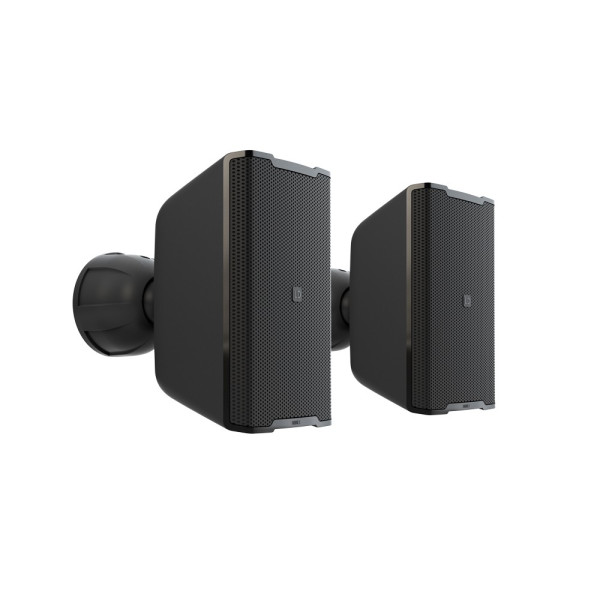 LD Systems DQOR 3 B - 3”+1"-os kétutas, kül- és beltéri installációs hangfalpár, 8 OHm-os rendszerekhez, fekete