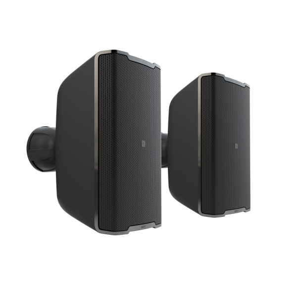 LD Systems DQOR 5 TB - 5”+1"-os kétutas, kül- és beltéri installációs hangfalpár, 100 V-os rendszerekhez, fekete