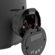 LD Systems DQOR 5 TB - 5”+1"-os kétutas, kül- és beltéri installációs hangfalpár, 100 V-os rendszerekhez, fekete
