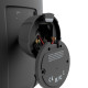 LD Systems DQOR 8 B - 8”+1"-os kétutas, kül- és beltéri installációs hangfal, 8 OHm-os rendszerekhez, fekete