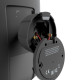 LD Systems DQOR 8 TB - 8”+1"-os kétutas, kül- és beltéri installációs hangfal, 100 V-os rendszerekhez, fekete