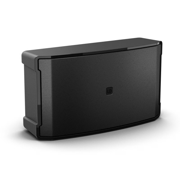 LD Systems DQOR SUB 8 A - aktív installációs mélynyomó, beltéri, fekete