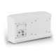 LD Systems DQOR SUB 8 W - passzív installációs mélynyomó, kültéri/beltéri, fehér