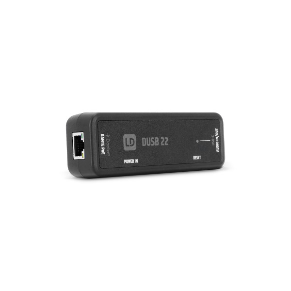 LD Systems D USB 22 - Dante USB-C audio adapter, 2x2 LD Systems D USB 22 - Dante USB-C audio adapter, 2x2