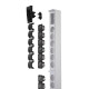 LD Systems MAUI® 28 G3 W - kompakt oszlop PA rendszer, kardioid iránykarakterisztika, fehér