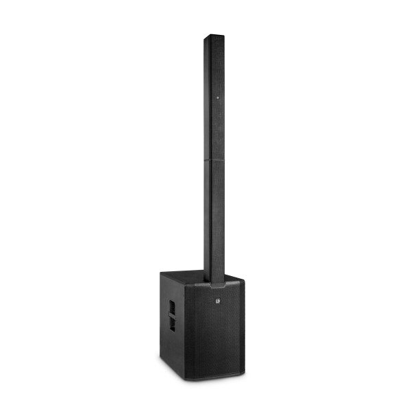 LD Systems MAUIÂ® 44 G2 - kompakt aktív PA torony rendszer, beépített keverő és Bluetooth, fekete