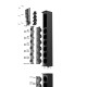 LD Systems MAUIÂ® 44 G2 - kompakt aktív PA torony rendszer, beépített keverő és Bluetooth, fekete