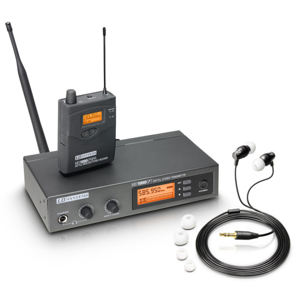 LD Systems MEI 1000 G2 B 5 - In-Ear fülmonitor készlet, 584-607 MHz
