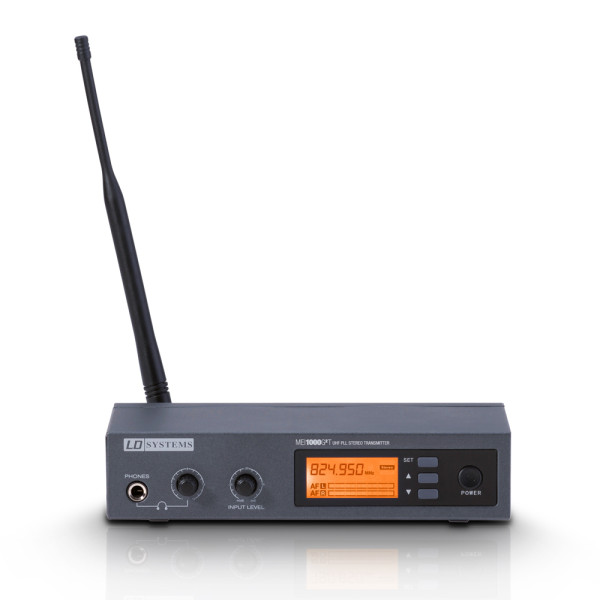 LD Systems MEI 1000 G2 T - In-Ear fülmonitor adó, 823-832 és 863-865 MHz