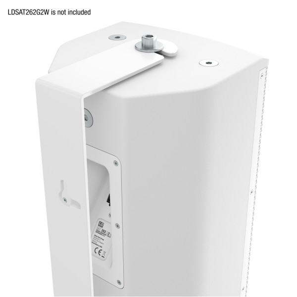 LD Systems SAT 262 G2 WMB W - fali tartó az LDSAT262G2W hangfalhoz, fehér
