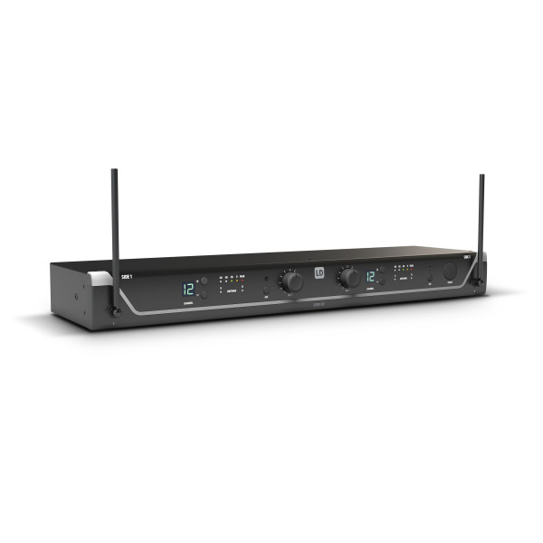 LD Systems U308 R2 - diversity dupla vevő 12 sáv infravörös szinkronizálás, 823-832 MHz és 863-865 MHz LD Systems U308 R2 - diversity dupla vevő 12 sáv infravörös szinkronizálás, 823-832 MHz és 863-865 MHz