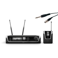 LD Systems U505 BPG - diversity gitár készlet csíptetős adóval, gitárkábellel, 584-608 MHz