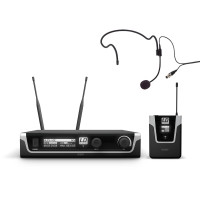 LD Systems U506 BPH - diversity mikrofon készlet csíptetős adóval, fejmikrofonnal, 655-679 MHz