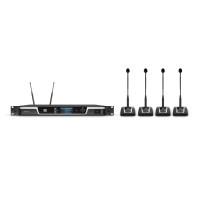 LD Systems U506 CS 4 - diversity konferencia rendszer 4 csatornás vevő 4 darab asztali adóval, 60 sáv PLL hangolás, 662-694 MHz LD Systems U506 CS 4 - diversity konferencia rendszer 4 csatornás vevő 4 darab asztali adóval, 60 sáv PLL hangolás, 662-694 MHz