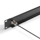 LD Systems ANT RK 2 - 2 darab antennát rack-be építő készlet, fekete acél LD Systems ANT RK 2 - 2 darab antennát rack-be építő készlet, fekete acél