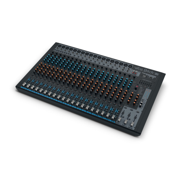 LD Systems VIBZ 24 DC - keverő 24 csatornás, kompresszorral, effektprocesszorral LD Systems VIBZ 24 DC - keverő 24 csatornás, kompresszorral, effektprocesszorral