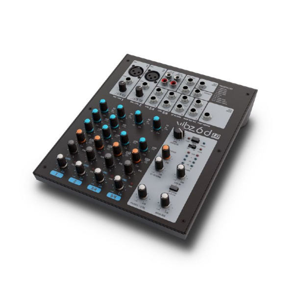 LD Systems VIBZ 6 D - keverő 6 csatornás, effektprocesszorral LD Systems VIBZ 6 D - keverő 6 csatornás, effektprocesszorral