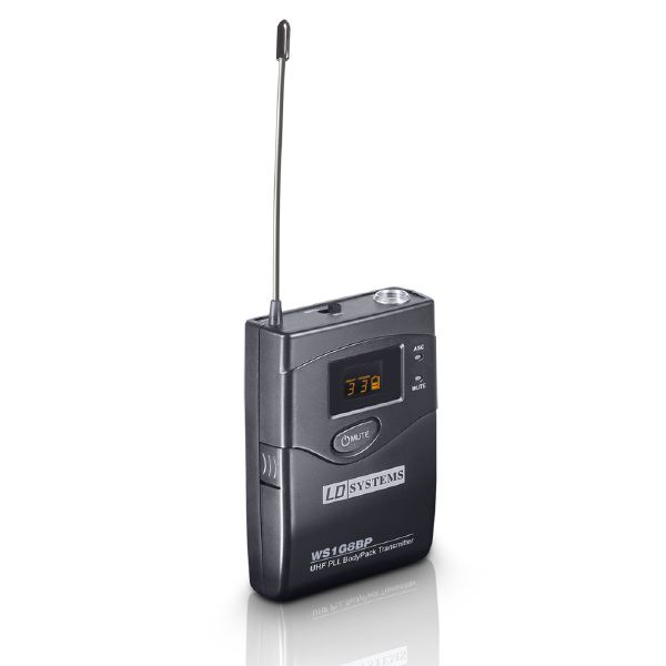 LD Systems WS 1G8 BP - csíptetős mikrofon adó a WS1G8R vevőhöz LD Systems WS 1G8 BP - csíptetős mikrofon adó a WS1G8R vevőhöz