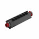 Contrik Power Strip Xtreme Outdoor (XO) CCV5RD-6T1-2C - kültéri hálózati elosztó, 1 x CEE16A bemenet, 6 x powerCON TRUE1 TOP és 1 x CEE16A kimenet Contrik Power Strip Xtreme Outdoor (XO) CCV5RD-6T1-2C - kültéri hálózati elosztó, 1 x CEE16A bemenet, 6 x powerCON TRUE1 TOP és 1 x CEE16A kimenet