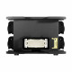 Contrik Power Turtle Xtreme Oudoor CPTM-H1-T12 - kültéri hálózati elosztó doboz, 1 x Harting E16 bemenet, 12 x powerCON TRUE1 TOP kimenet Contrik Power Turtle Xtreme Oudoor CPTM-H1-T12 - kültéri hálózati elosztó doboz, 1 x Harting E16 bemenet, 12 x powerCON TRUE1 TOP kimenet