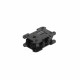 Contrik Power Turtle XO CPVT7RT-M - kültéri hálózati elosztó doboz, 1 x powerCON TRUE1 TOP bemenet, 7 x powerCON TRUE1 TOP kimenet, mérőműszerrel
