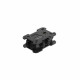 Contrik Power Turtle XO CPVT7RT-M - kültéri hálózati elosztó doboz, 1 x powerCON TRUE1 TOP bemenet, 7 x powerCON TRUE1 TOP kimenet, mérőműszerrel