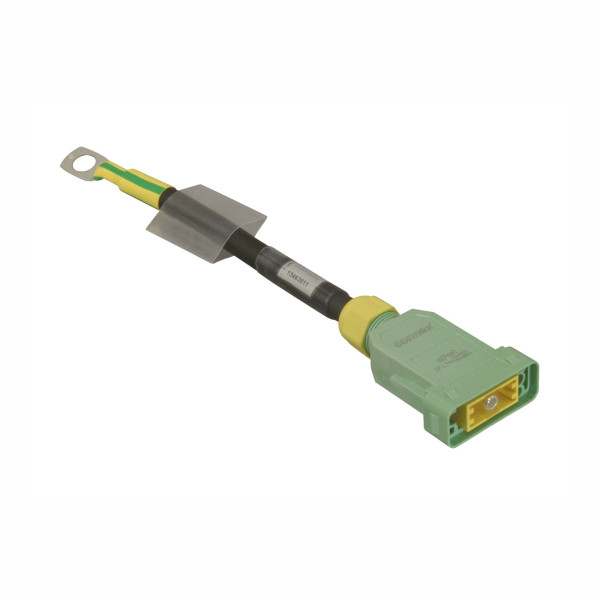Contrik CP-X25-R12M-00025 - szerelt cPot földelő kábel, 25 mm? keresztmetszet, papa csatlakozó, M12 csavarhoz, 0,25 méter Contrik CP-X25-R12M-00025 - szerelt cPot földelő kábel, 25 mm? keresztmetszet, papa csatlakozó, M12 csavarhoz, 0,25 méter