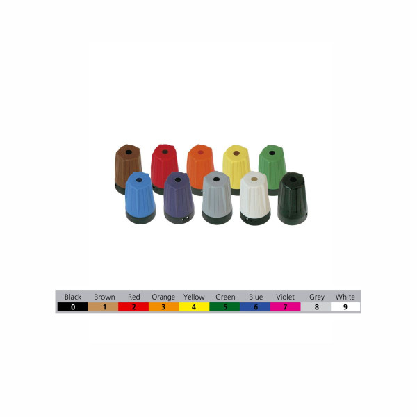 Neutrik BST-BNC-4 - színes sapka a Rear Twist BNC szériához, sárga