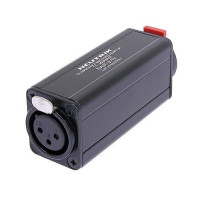 Neutrik NA2F-J-TX - átalakító, 3 pólusú XLR mama-jack aljzat, illesztő trafóval, 1:1/200 Ohm Neutrik NA2F-J-TX - átalakító, 3 pólusú XLR mama-jack aljzat, illesztő trafóval, 1:1/200 Ohm