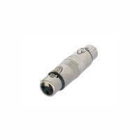 Neutrik NA3F5F - átalakító, 3 pólusú XLR aljzat-5 pólusú XLR aljzat DMX