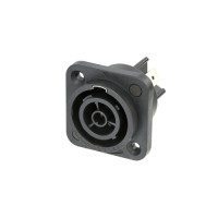Neutrik NAC3FPX-TOP - powerCON True1 TOP  beépíthető hálózati kimenet 250VAC/16A, UV védett