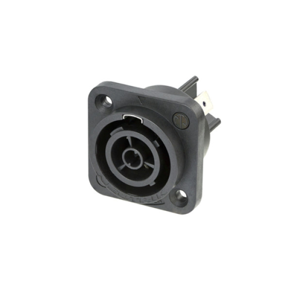 Neutrik NAC3FPX-TOP - powerCON True1 TOP  beépíthető hálózati kimenet 250VAC/16A, UV védett