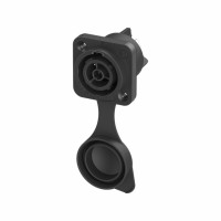 Neutrik NAC3FPX-TRUE1 - powerCON True1 – beépíthető hálózati kimenet 250VAC/16A, airtight Neutrik NAC3FPX-TRUE1 - powerCON True1 – beépíthető hálózati kimenet 250VAC/16A, airtight