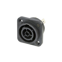 Neutrik NAC3FPX-WOT-TOP - powerCON True1 TOP beépíthető hálózati kimenet 250VAC/16A, UV védett, szigetelőfal nélkül Neutrik NAC3FPX-WOT-TOP - powerCON True1 TOP beépíthető hálózati kimenet 250VAC/16A, UV védett, szigetelőfal nélkül