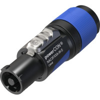Neutrik NAC3FXXA-W-S - powerCON lengő hálózati bemenet, kék, kis méret (6-12 mm) Neutrik NAC3FXXA-W-S - powerCON lengő hálózati bemenet, kék, kis méret (6-12 mm)