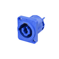 Neutrik NAC3MPXXA - powerCON beépíthető hálózati bemenet 250VAC/20A, IEC 623681, kék