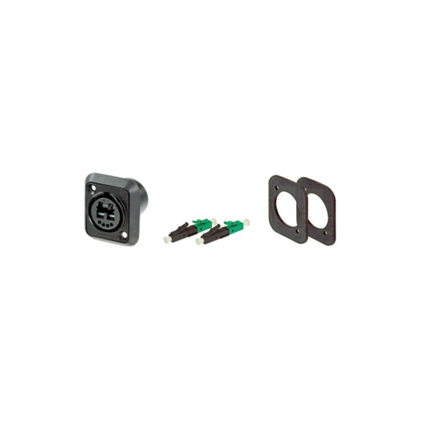 Neutrik NAO2SA-SFP-LC - OpticalCon illesztő az NO2-4FDW és az LC-SFP közé, single-mód APC
