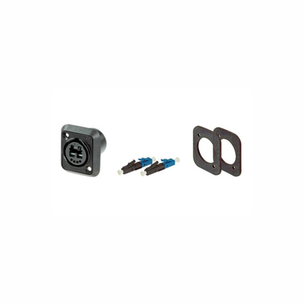 Neutrik NAO2S-SFP-LC - OpticalCon illesztő az NO2-4FDW és az LC-SFP közé, single-mód PC