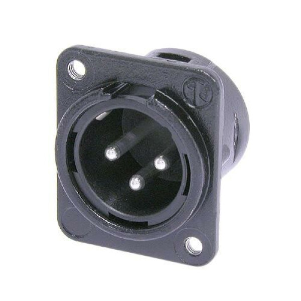 Neutrik NC3MDM3LBAG-1 - NC3MDM3LBAG1 3 pólusú XLR dugó Neutrik NC3MDM3LBAG-1 - NC3MDM3LBAG1 3 pólusú XLR dugó