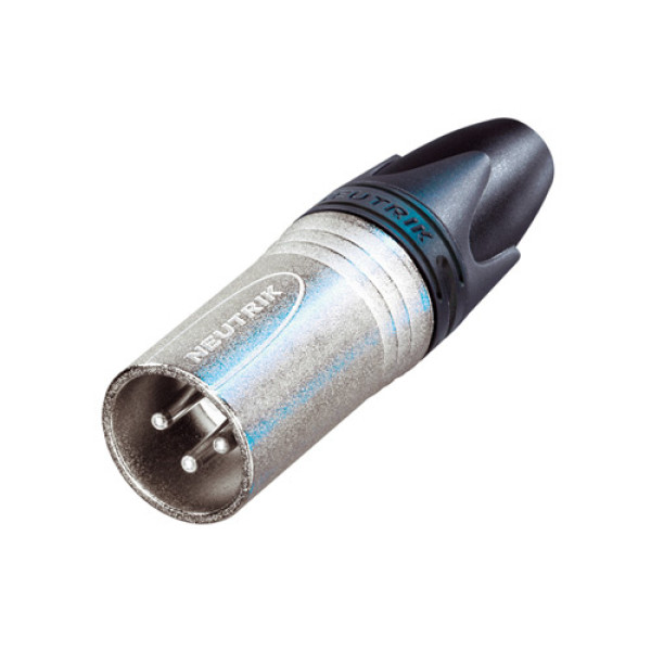 Neutrik NC3MXX - 3 pólusú XLR dugó egyenes, lengő