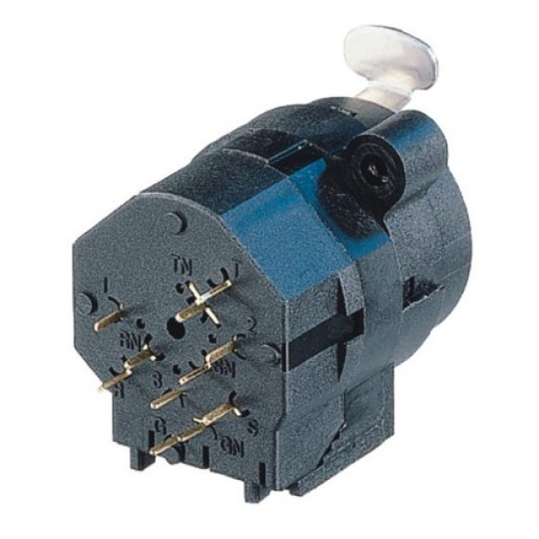 Neutrik NCJ6FI-V - Combo 3 pólusú XLR + 6,35 mm sztereó jack aljzat, függőleges nyákhoz, D ház