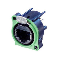 Neutrik NE8FAV-SD - etherCON RJ45 függőleges nyákhoz csavarozható, A-sorozatú műanyag ház Neutrik NE8FAV-SD - etherCON RJ45 függőleges nyákhoz csavarozható, A-sorozatú műanyag ház