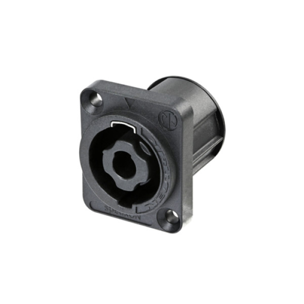 Neutrik NL4MPXX - speakON 4 pólusú hangfal csatlakozó, beépíthető, D házas