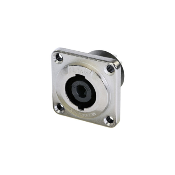 Neutrik NLT4MPXX - speakON 4 pólusú hangfal csatlakozó, beépíthető dugó, fém ház